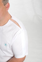 KLANT Reha Shirt mit Reißverschluss Farbe weiß