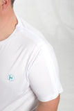 KLANT Reha Shirt mit Reißverschluss Farbe weiß